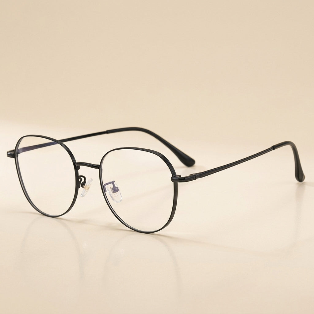 Vicky Unisex Full Rim Oval Square Titanium Reading Glasses 630250