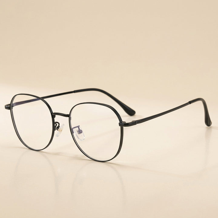 Vicky Unisex Full Rim Oval Square Titanium Reading Glasses 630250