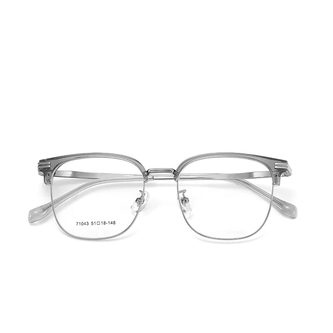 Vicky Unisex Full Rim Oval Square Tr 90 Alloy Reading Glasses 71043 - 71043-C9