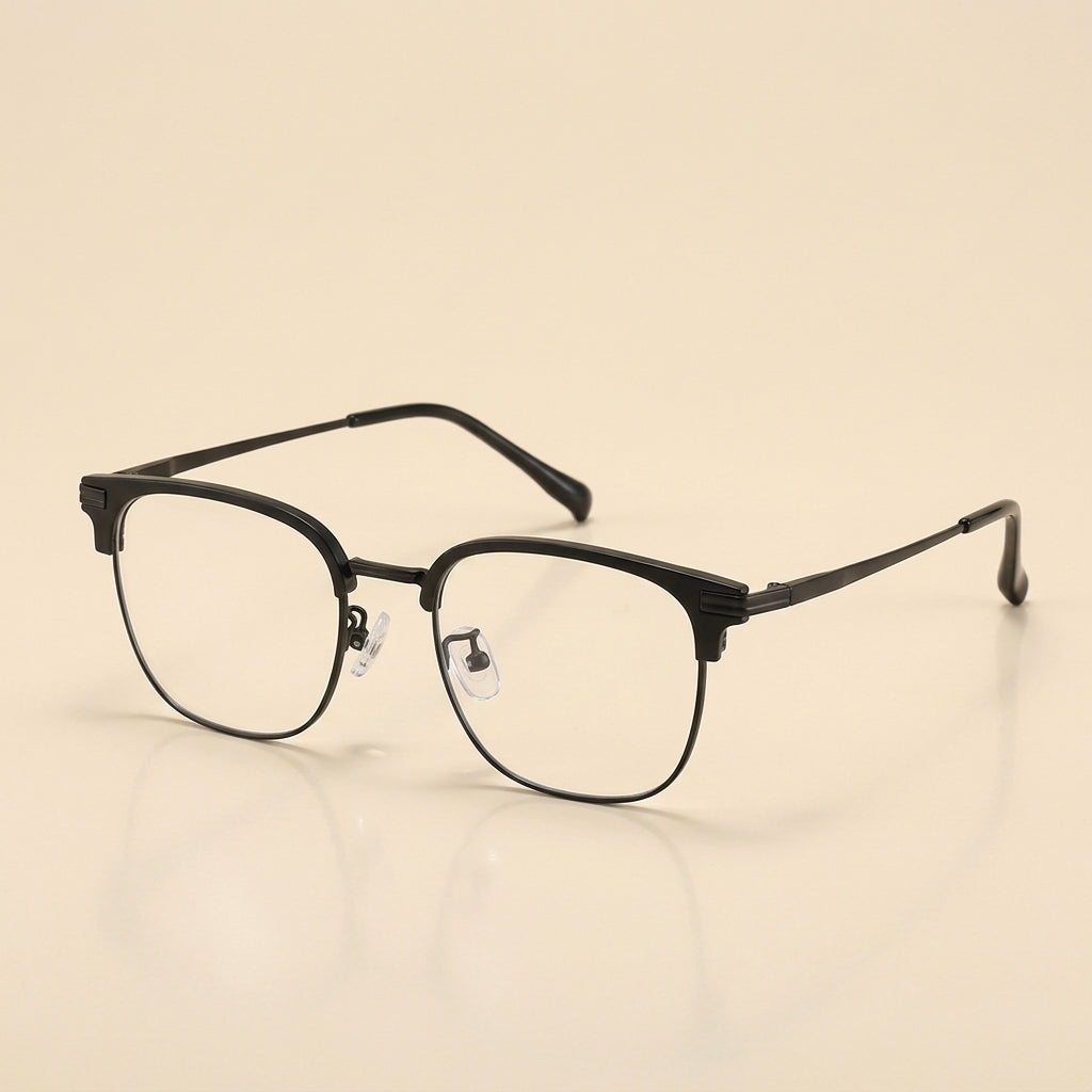Vicky Unisex Full Rim Oval Square Tr 90 Alloy Reading Glasses 71043