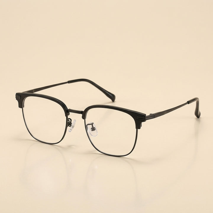 Vicky Unisex Full Rim Oval Square Tr 90 Alloy Reading Glasses 71043