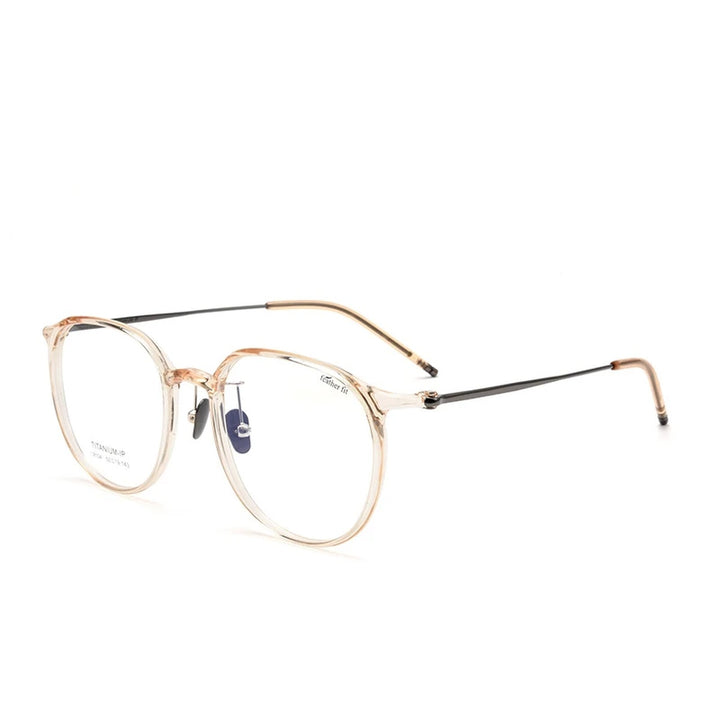 Vicky Unisex Full Rim Oval Square Tr 90 Titanium Reading Glasses 749104 - L9104Y-light teal