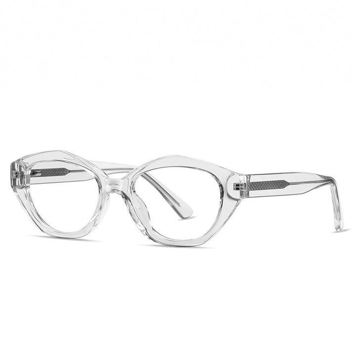 Vicky Unisex Full Rim Oval Tr 90 Titanium Reading Glasses 97029 - LS029-C2