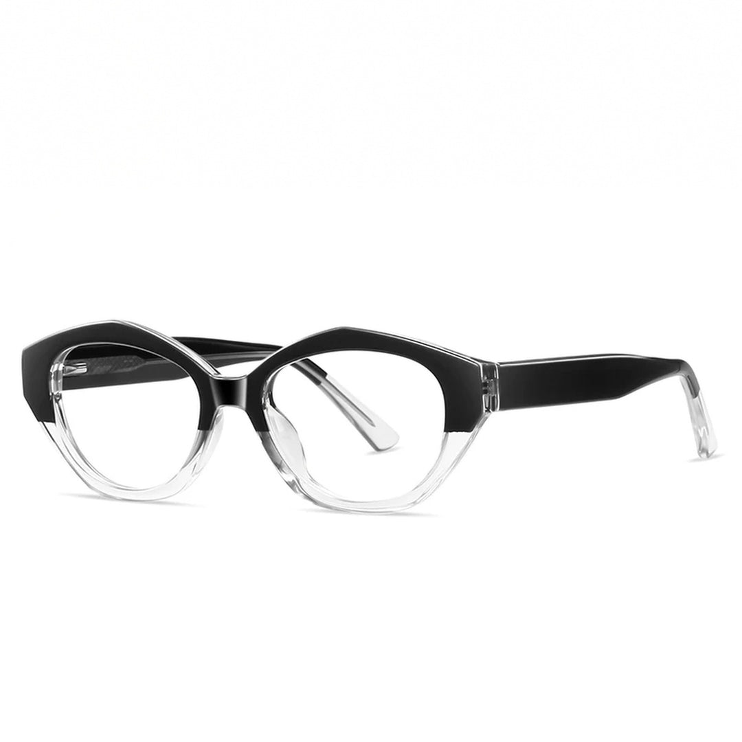Vicky Unisex Full Rim Oval Tr 90 Titanium Reading Glasses 97029 - LS029-C3