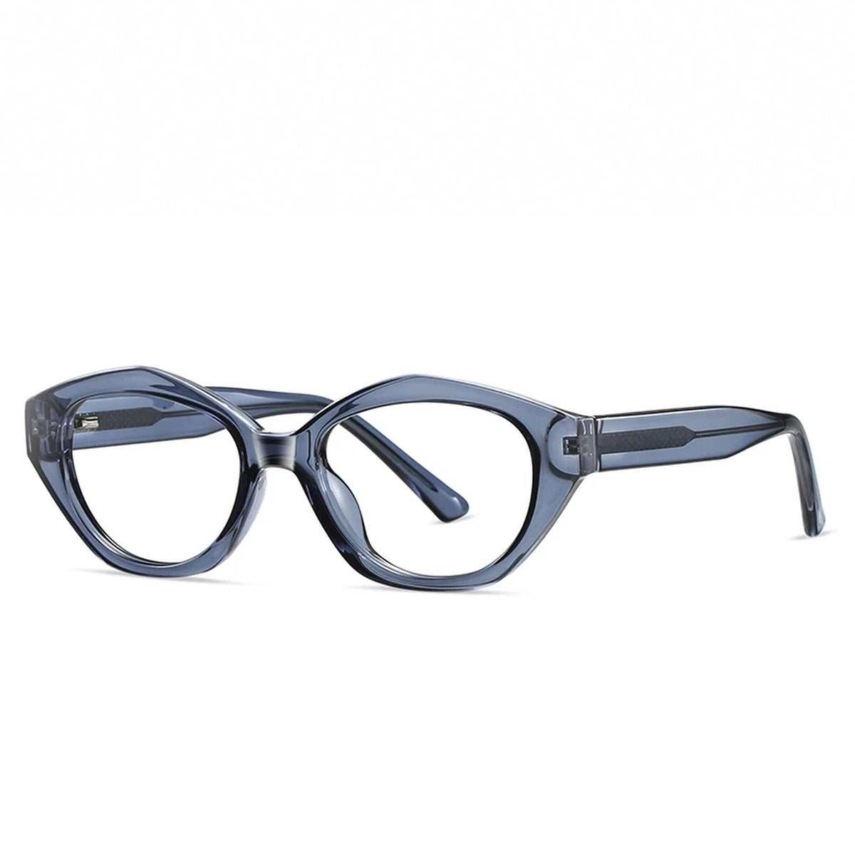 Vicky Unisex Full Rim Oval Tr 90 Titanium Reading Glasses 97029 - LS029-C4