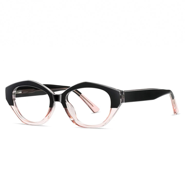 Vicky Unisex Full Rim Oval Tr 90 Titanium Reading Glasses 97029 - LS029-C6