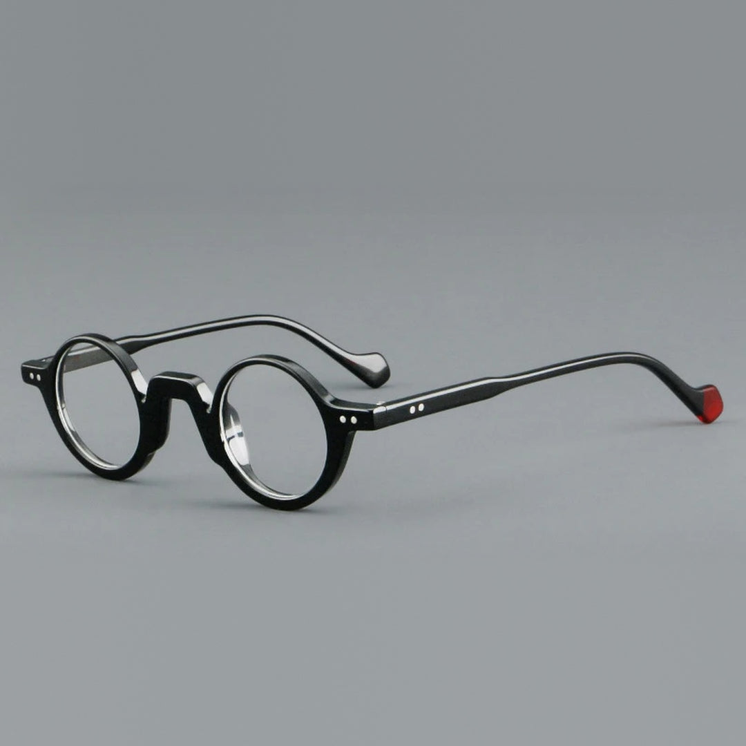 Vicky Unisex Full Rim Round Thick Acetate Reading Glasses 623202 - 23202-C1
