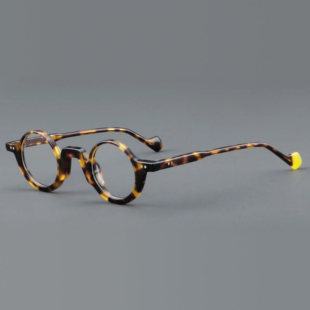 Vicky Unisex Full Rim Round Thick Acetate Reading Glasses 623202 - 23202-C5