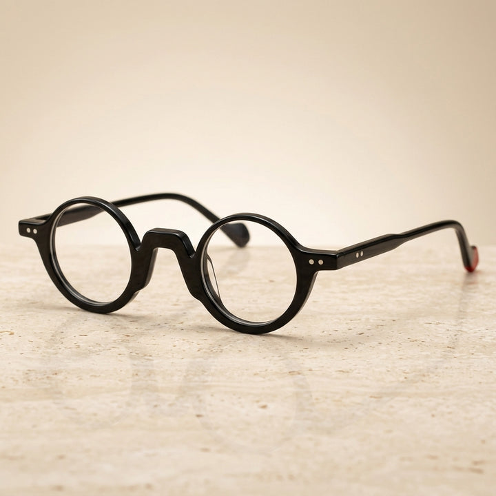 Vicky Unisex Full Rim Round Thick Acetate Reading Glasses 623202