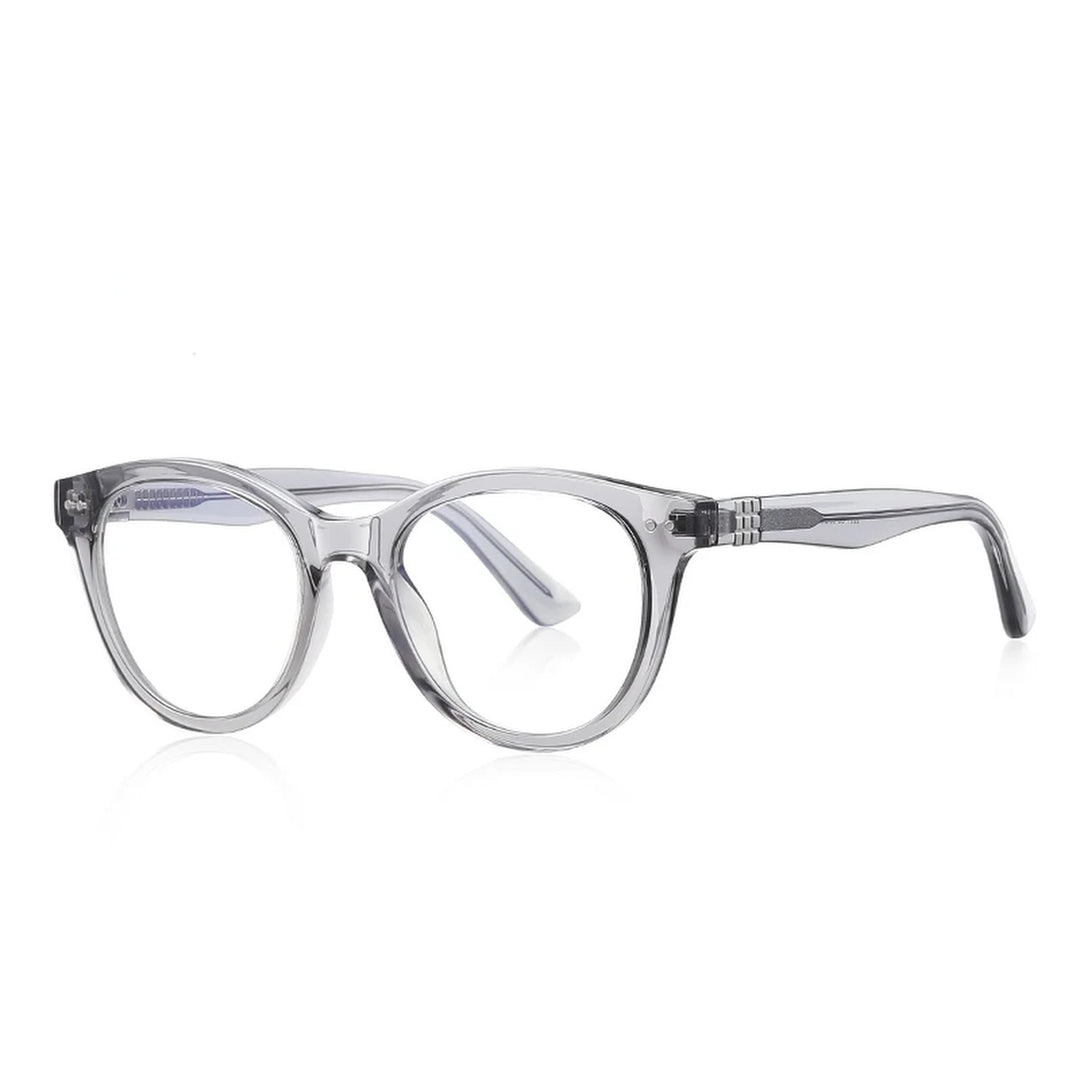 Vicky Unisex Full Rim Round Tr 90 Titanium Reading Glasses 622231 - PFD2231-C3