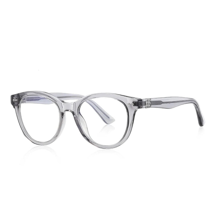 Vicky Unisex Full Rim Round Tr 90 Titanium Reading Glasses 622231 - PFD2231-C3