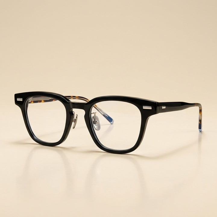 Vicky Unisex Full Rim Square Oval Acetate Reading Glasses 98310
