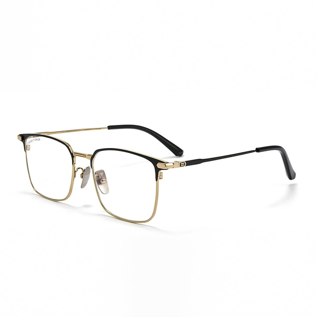 Vicky Unisex Full Rim Square Titanium Reading Glasses 80072 - 8007TS-C1