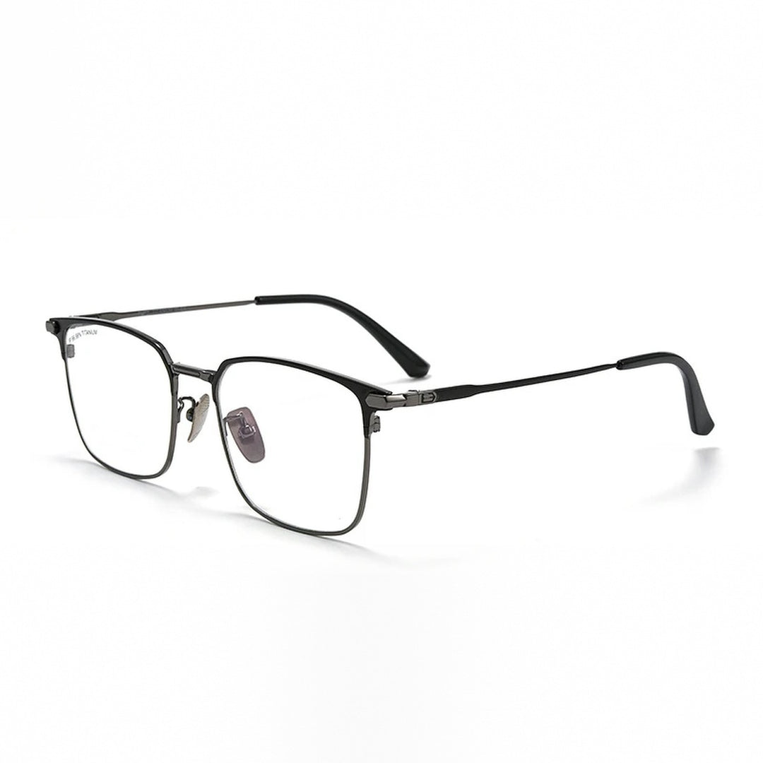 Vicky Unisex Full Rim Square Titanium Reading Glasses 80072 - 8007TS-C3
