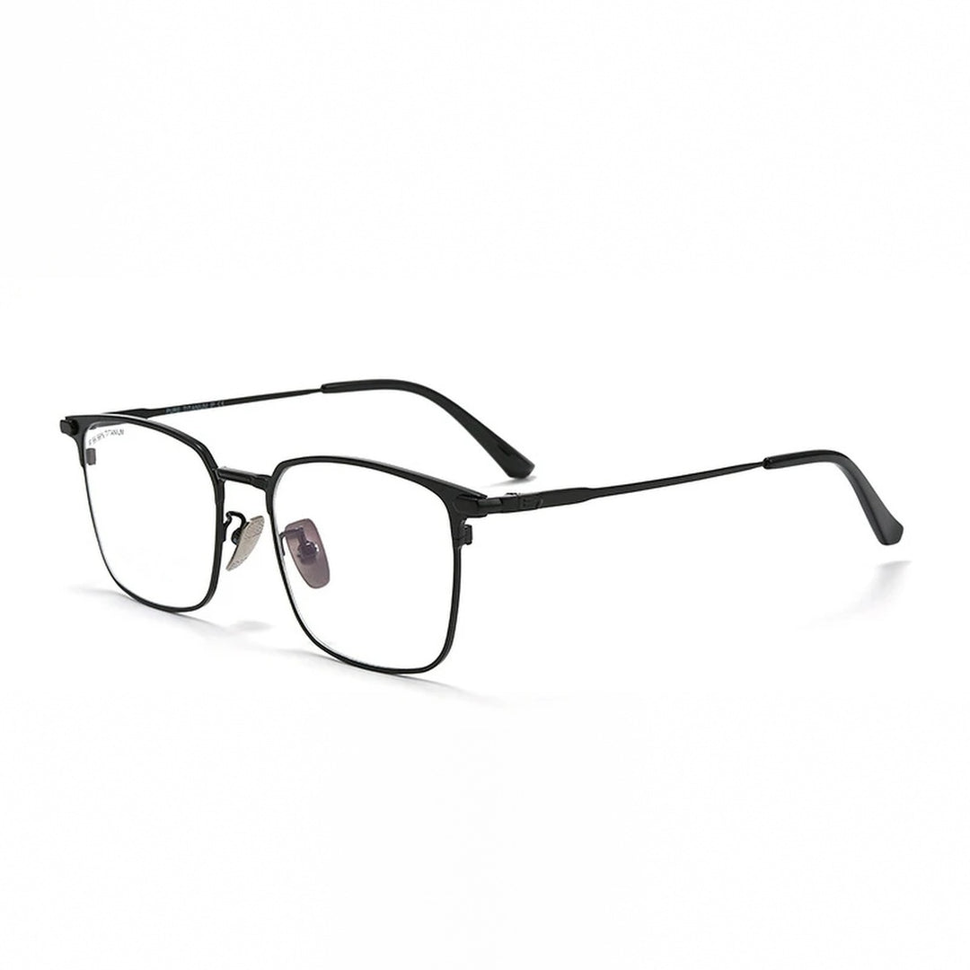 Vicky Unisex Full Rim Square Titanium Reading Glasses 80072 - 8007TS-C4