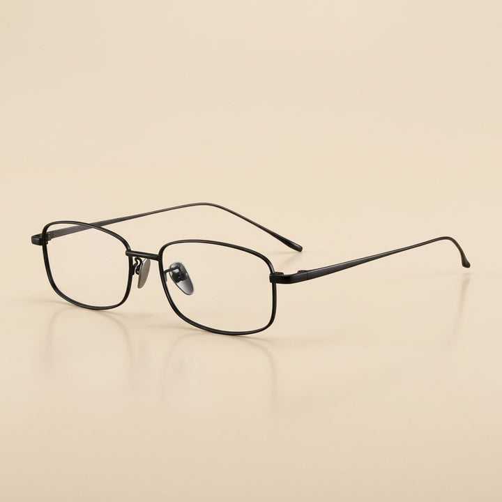 Vicky Unisex Full Rim Square Titanium Reading Glasses 80274
