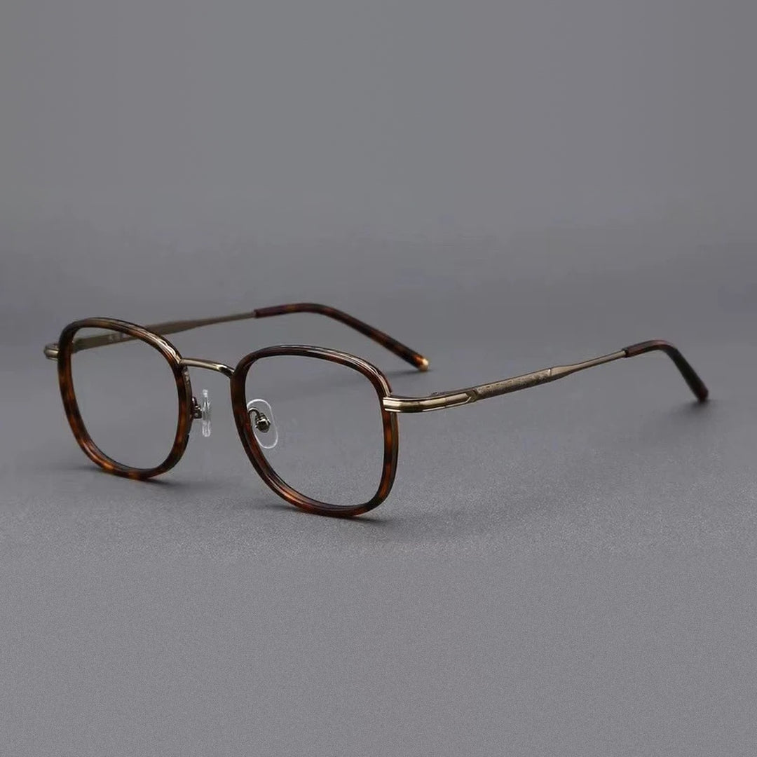 Vicky Unisex Full Rim Square Tr 90 Alloy Reading Glasses 10145 - 1014-tortoiseshell