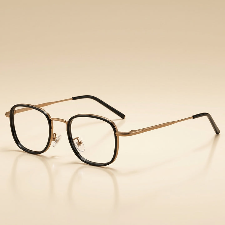 Vicky Unisex Full Rim Square Tr 90 Alloy Reading Glasses 10145