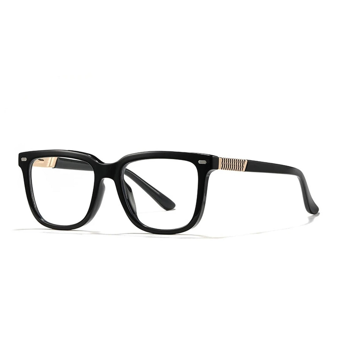 Vicky Unisex Full Rim Square Tr 90 Alloy Reading Glasses 360030 - 60030-C1