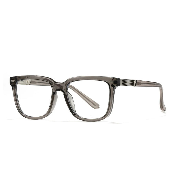 Vicky Unisex Full Rim Square Tr 90 Alloy Reading Glasses 360030 - 60030-C5
