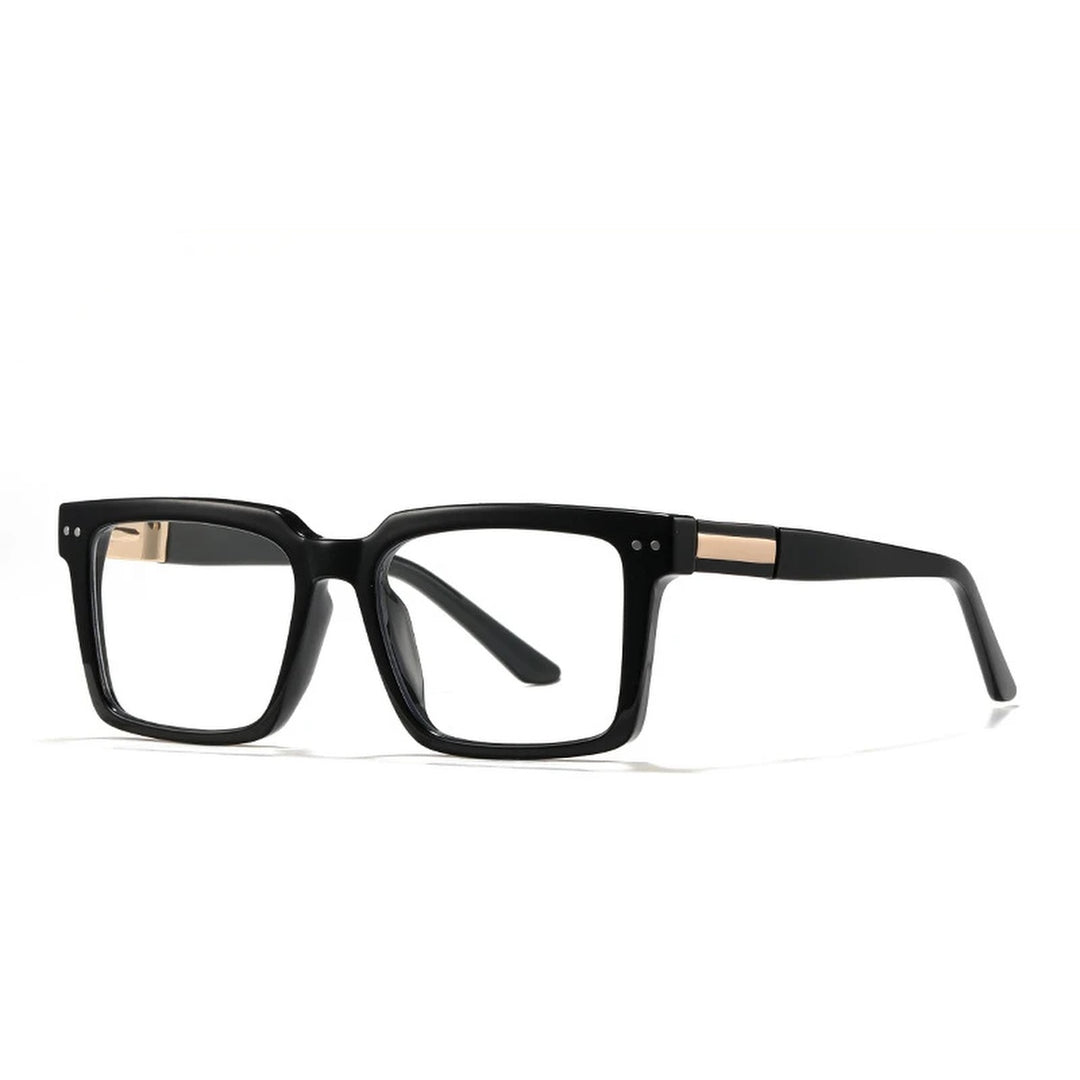 Vicky Unisex Full Rim Square Tr 90 Alloy Reading Glasses 360033 - 60033-C1