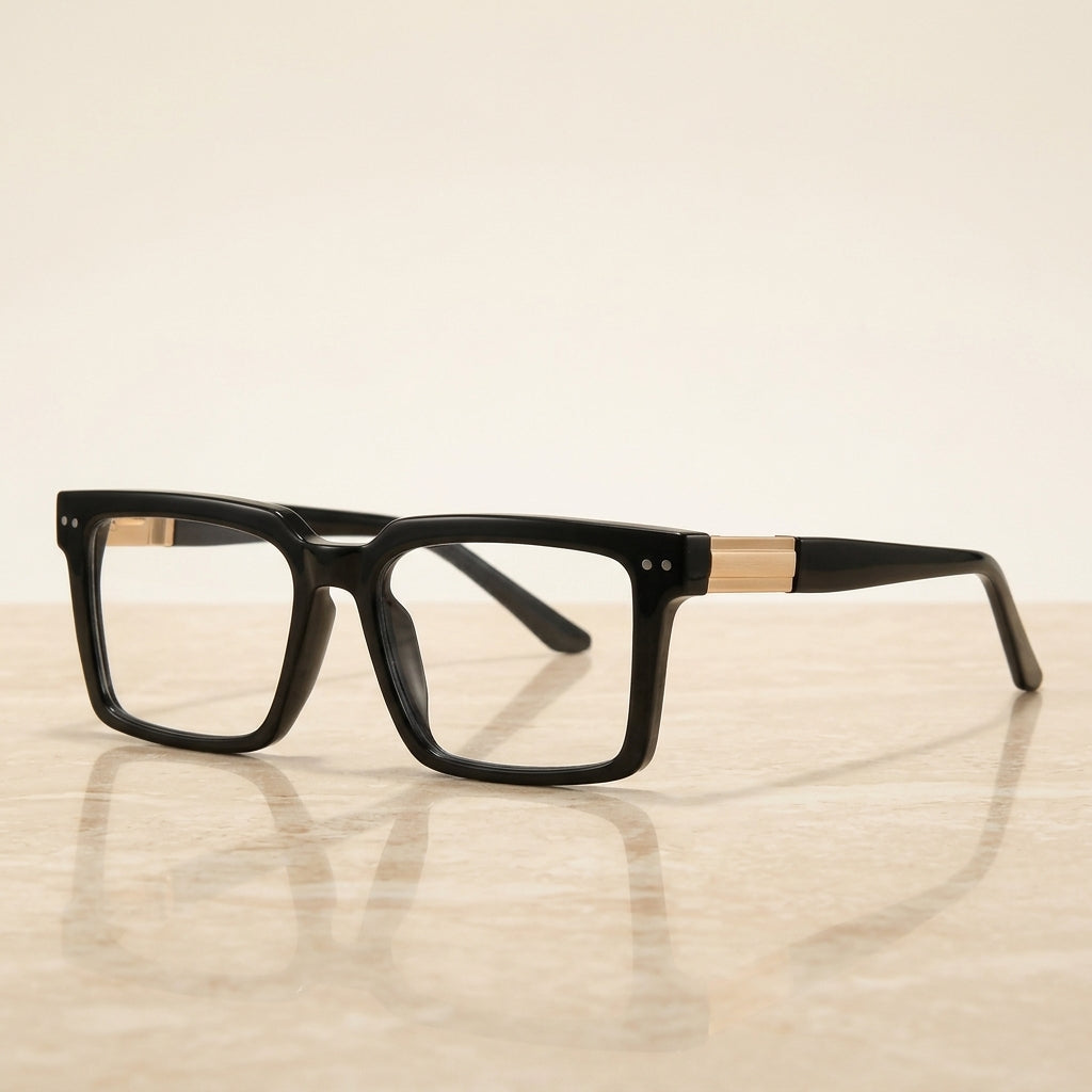 Vicky Unisex Full Rim Square Tr 90 Alloy Reading Glasses 360033