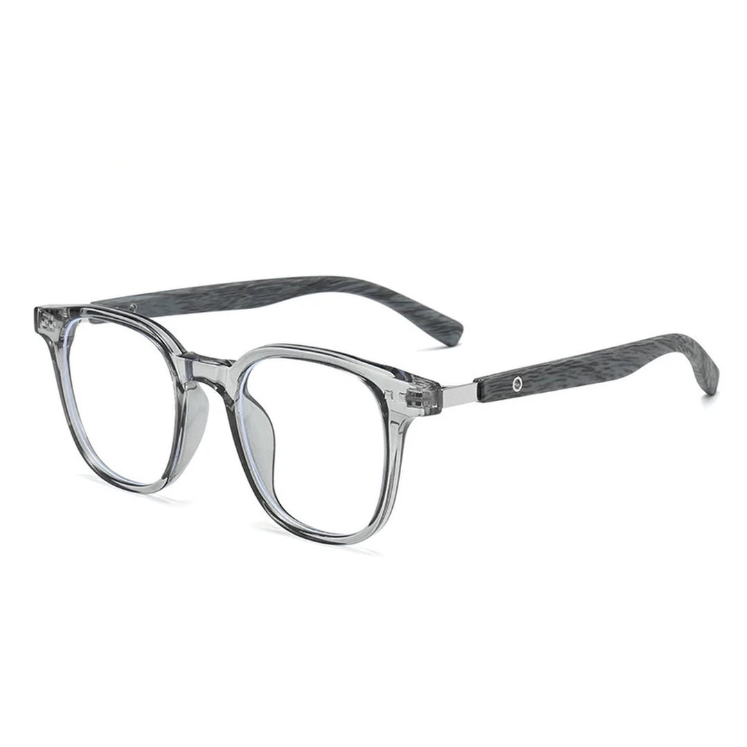 Vicky Unisex Full Rim Square Tr 90 Alloy Reading Glasses 622503 - HM503-C4