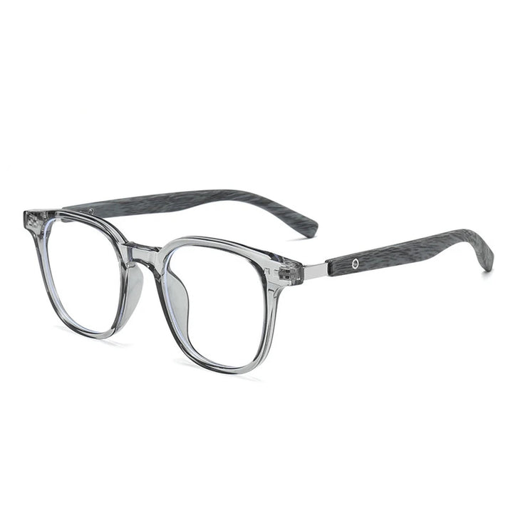 Vicky Unisex Full Rim Square Tr 90 Alloy Reading Glasses 622503 - HM503-C4