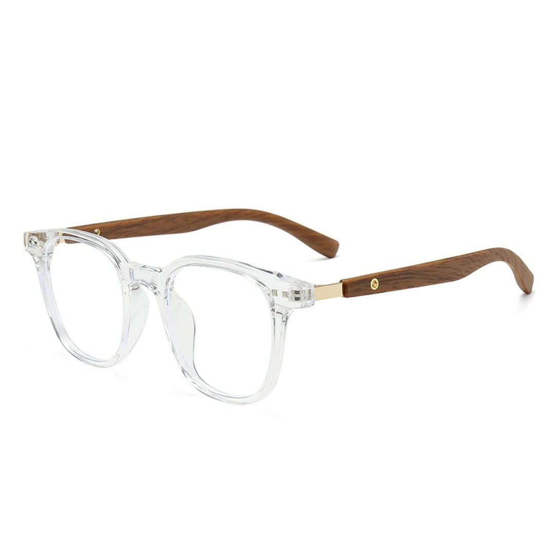 Vicky Unisex Full Rim Square Tr 90 Alloy Reading Glasses 622503 - HM503-C5