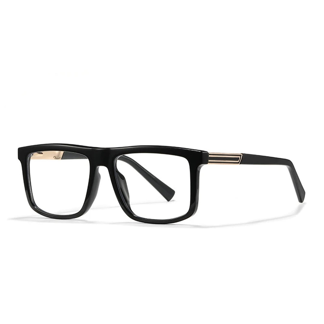 Vicky Unisex Full Rim Square Tr 90 Alloy Reading Glasses 660028 - 60028-C1