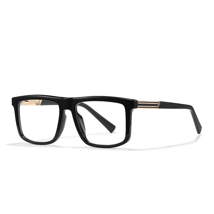 Vicky Unisex Full Rim Square Tr 90 Alloy Reading Glasses 660028 - 60028-C1