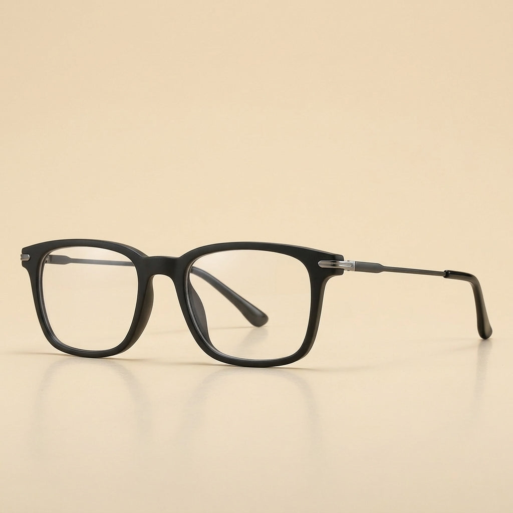 Vicky Unisex Full Rim Square Tr 90 Alloy Reading Glasses 72199