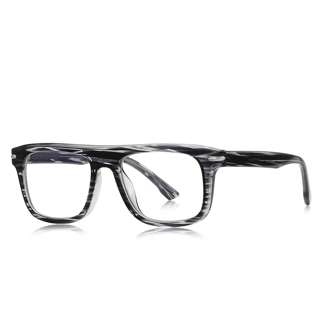 Vicky Unisex Full Rim Square Tr 90 Alloy Reading Glasses 72199 - PFD2199-C3