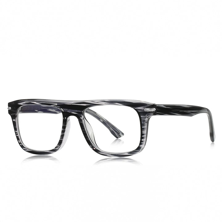 Vicky Unisex Full Rim Square Tr 90 Alloy Reading Glasses 72199 - PFD2199-C3