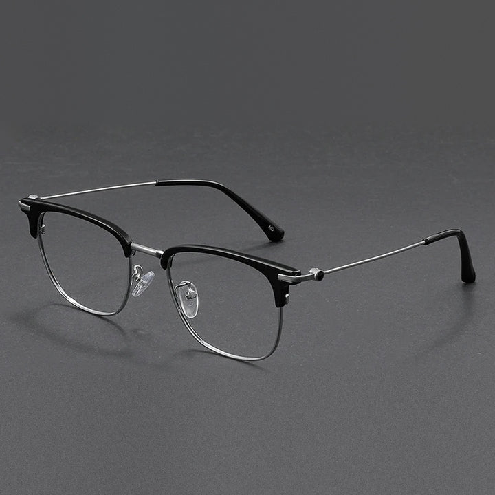 Vicky Unisex Full Rim Square Tr 90 Alloy Reading Glasses 80601 - D8060-C1