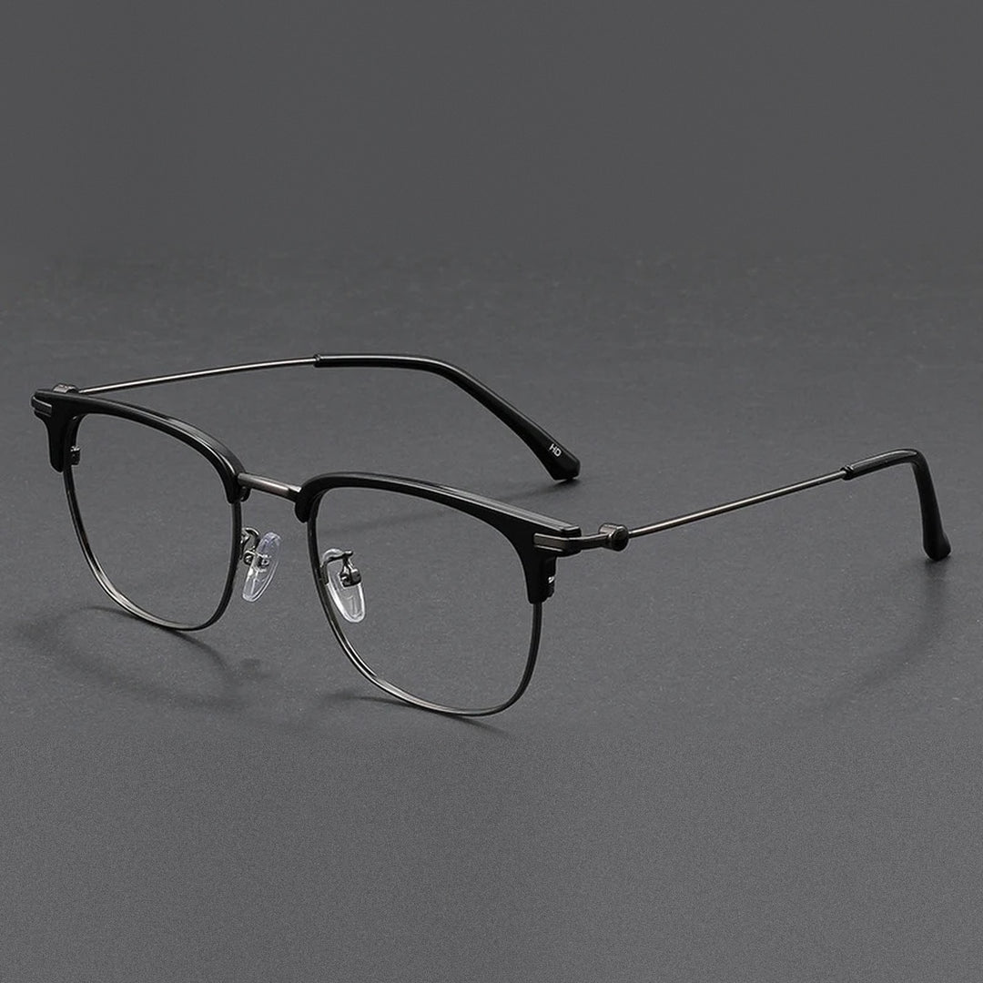 Vicky Unisex Full Rim Square Tr 90 Alloy Reading Glasses 80601 - D8060-C4