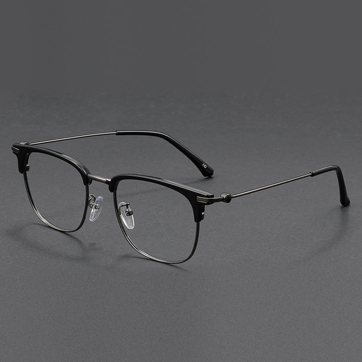 Vicky Unisex Full Rim Square Tr 90 Alloy Reading Glasses 80601 - D8060-C4