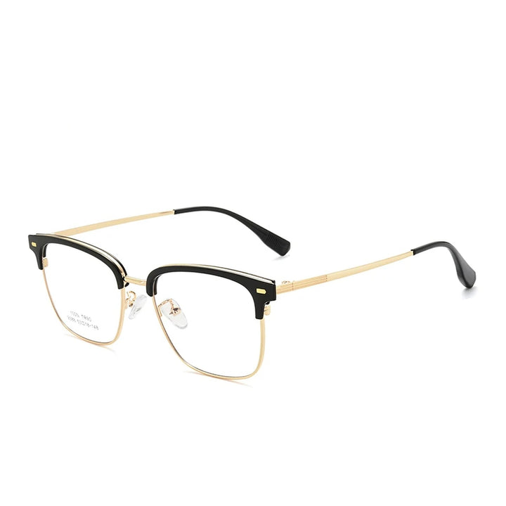 Vicky Unisex Full Rim Square Tr 90 Alloy Reading Glasses 93861 - 9386-C1