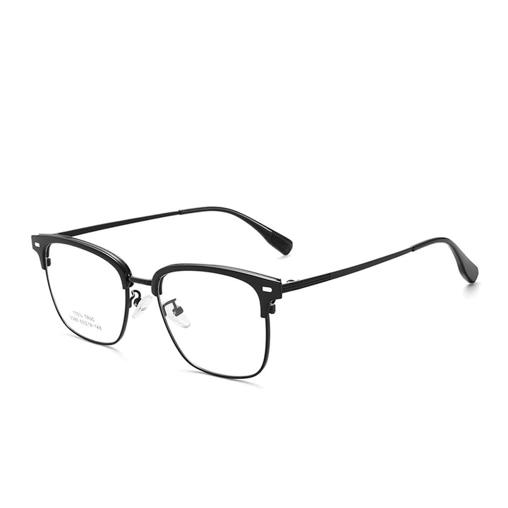 Vicky Unisex Full Rim Square Tr 90 Alloy Reading Glasses 93861 - 9386-C10