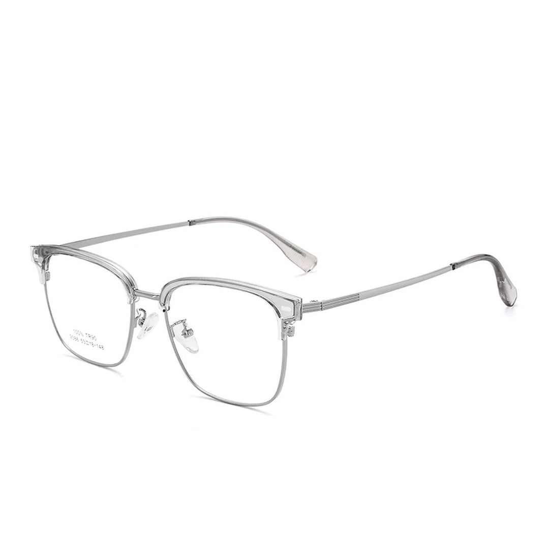 Vicky Unisex Full Rim Square Tr 90 Alloy Reading Glasses 93861 - 9386-C12