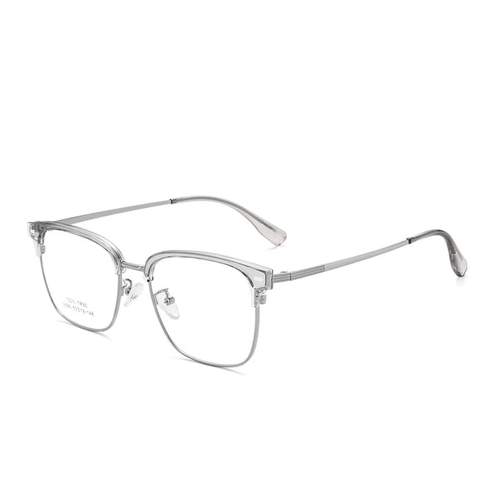 Vicky Unisex Full Rim Square Tr 90 Alloy Reading Glasses 93861 - 9386-C12