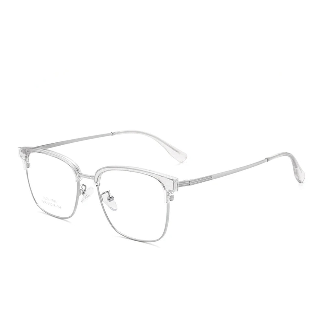 Vicky Unisex Full Rim Square Tr 90 Alloy Reading Glasses 93861 - 9386-C3