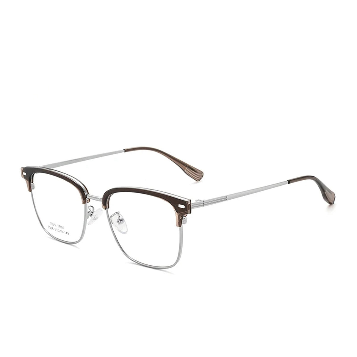 Vicky Unisex Full Rim Square Tr 90 Alloy Reading Glasses 93861 - 9386-C9