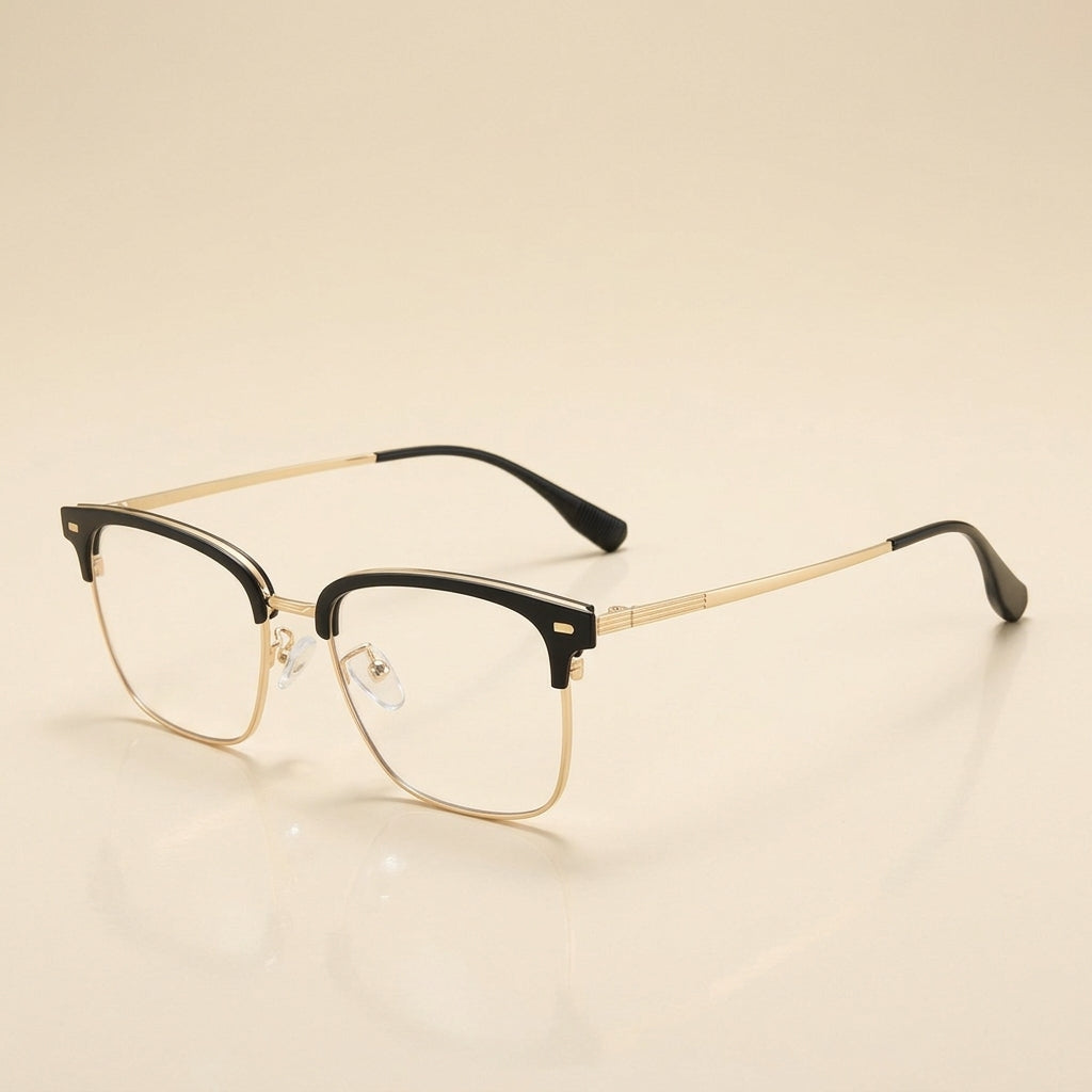 Vicky Unisex Full Rim Square Tr 90 Alloy Reading Glasses 93861