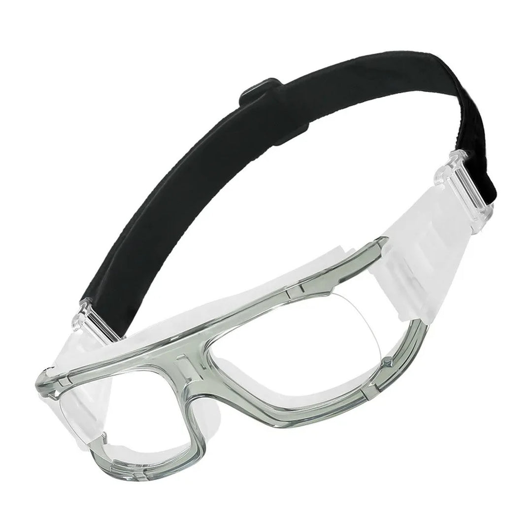 Vicky Unisex Full Rim Square TR90 and Silicone Sport Eyeglasses 1577 — view 4 | Vicky at FuzWeb
