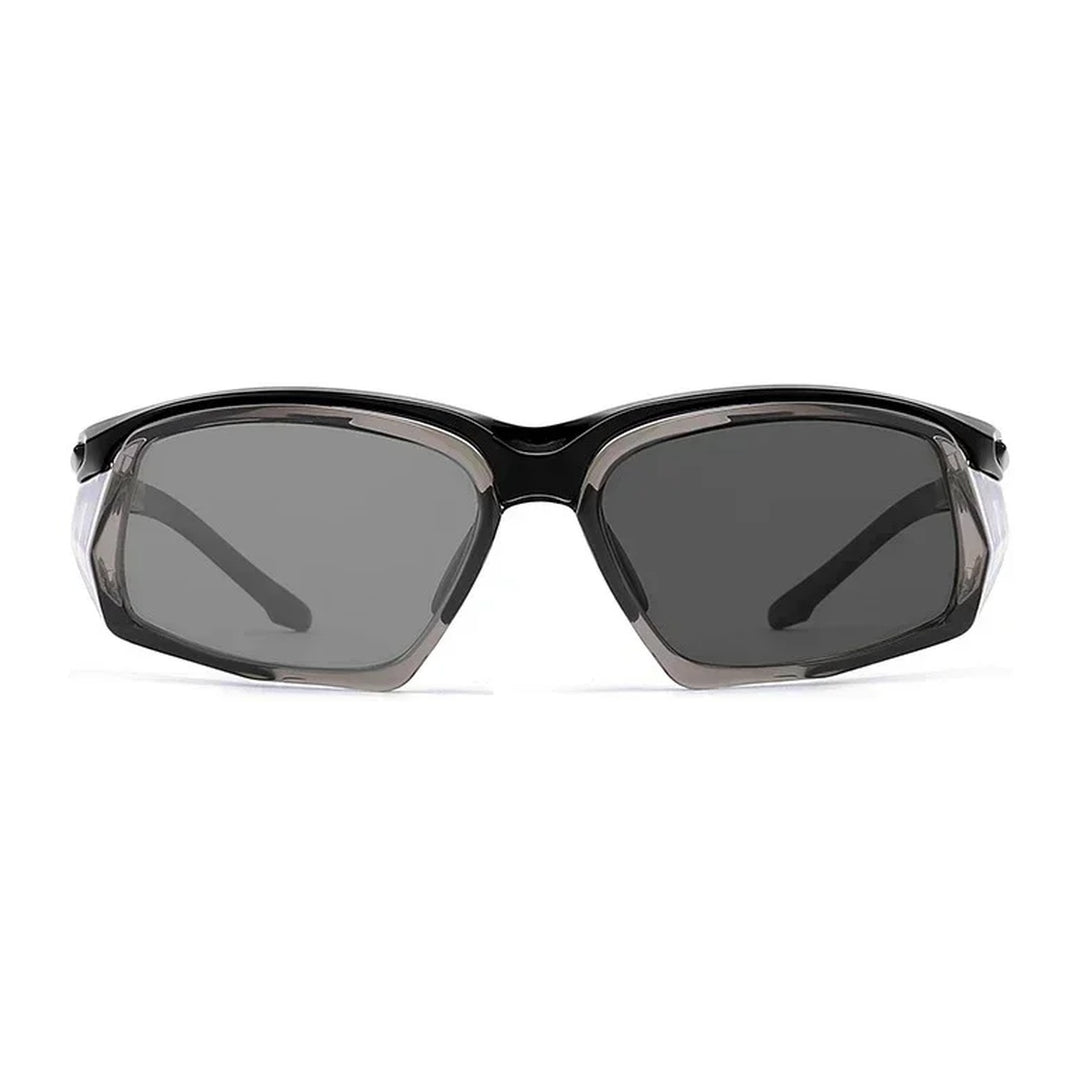 Vicky Unisex Full Rim Square TR90 Silicone Sport Sunglasses - WL1991-C7