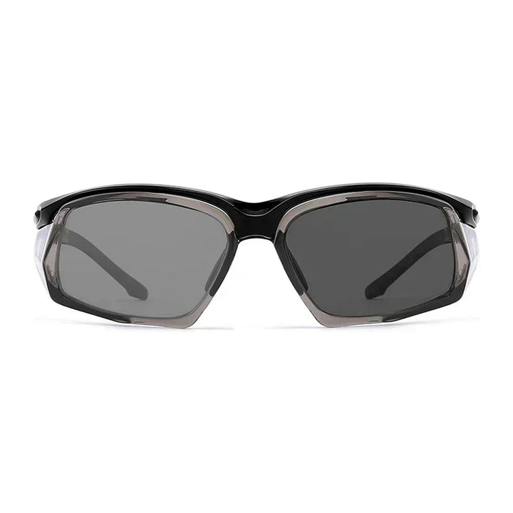 Vicky Unisex Full Rim Square TR90 Silicone Sport Sunglasses - WL1991-C7