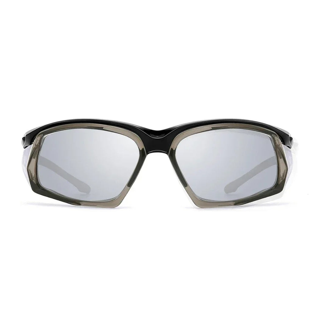 Vicky Unisex Full Rim Square TR90 Silicone Sport Sunglasses