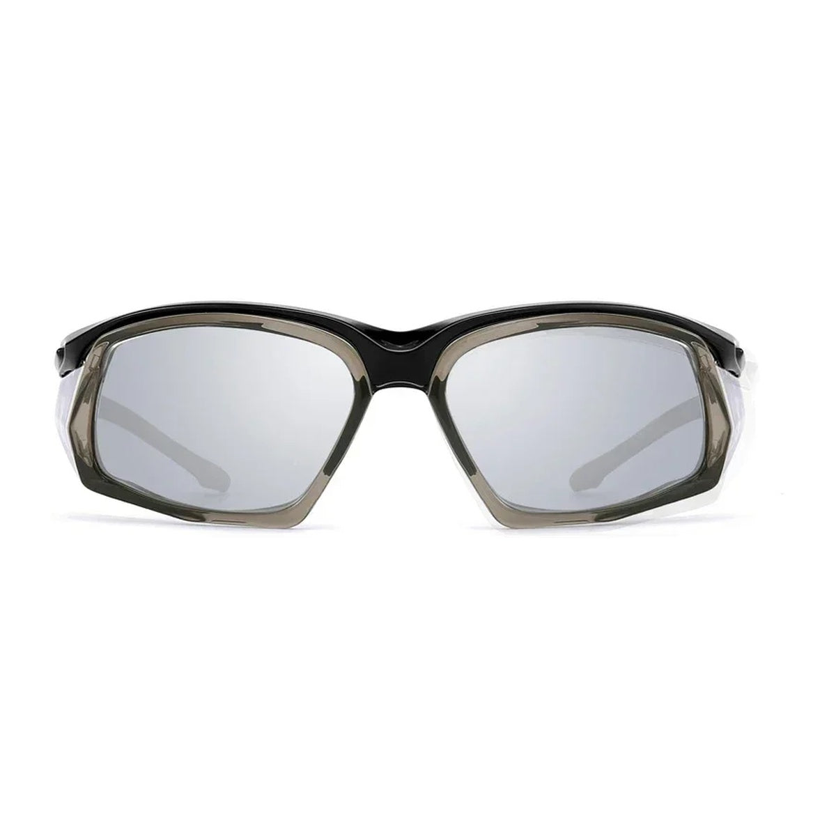 Vicky Unisex Full Rim Square TR90 Silicone Sport Sunglasses