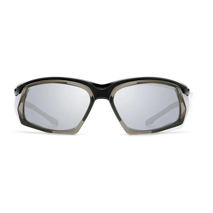 Vicky Unisex Full Rim Square TR90 Silicone Sport Sunglasses